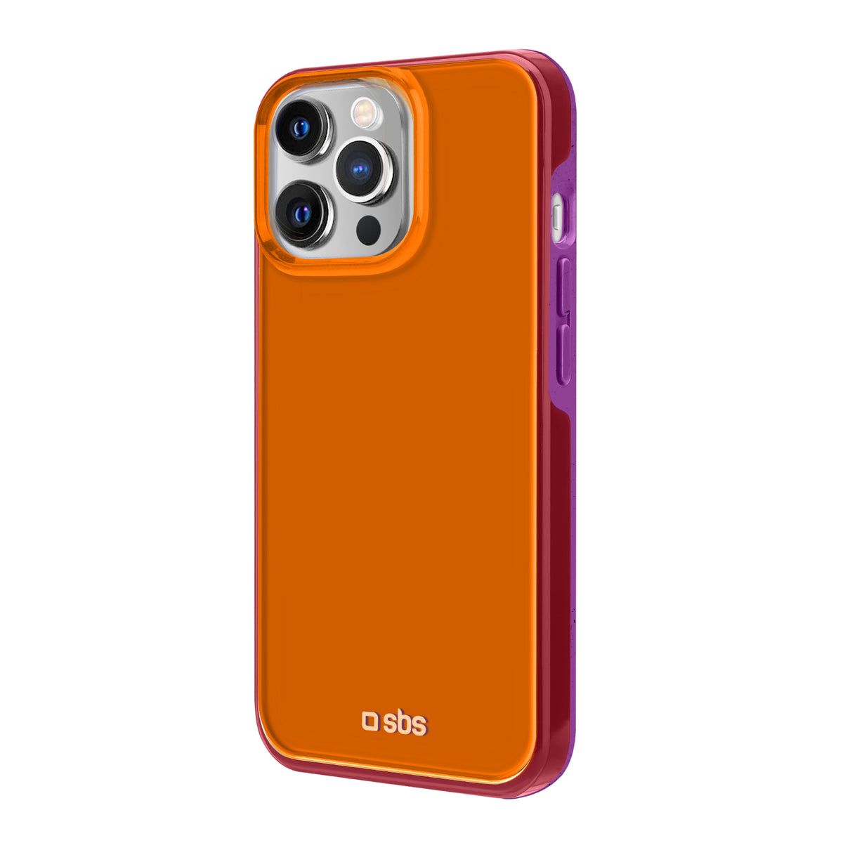 Cubierta compostable con acabado trasparente de color para iPhone 13 Pro