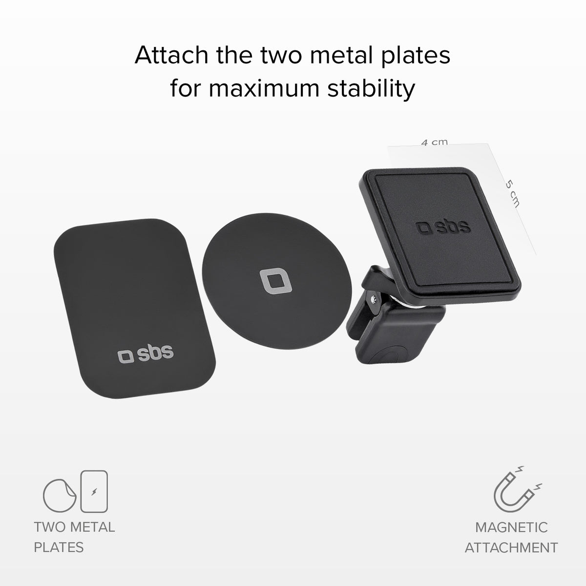 Magnetische Autohalterung für Smartphone