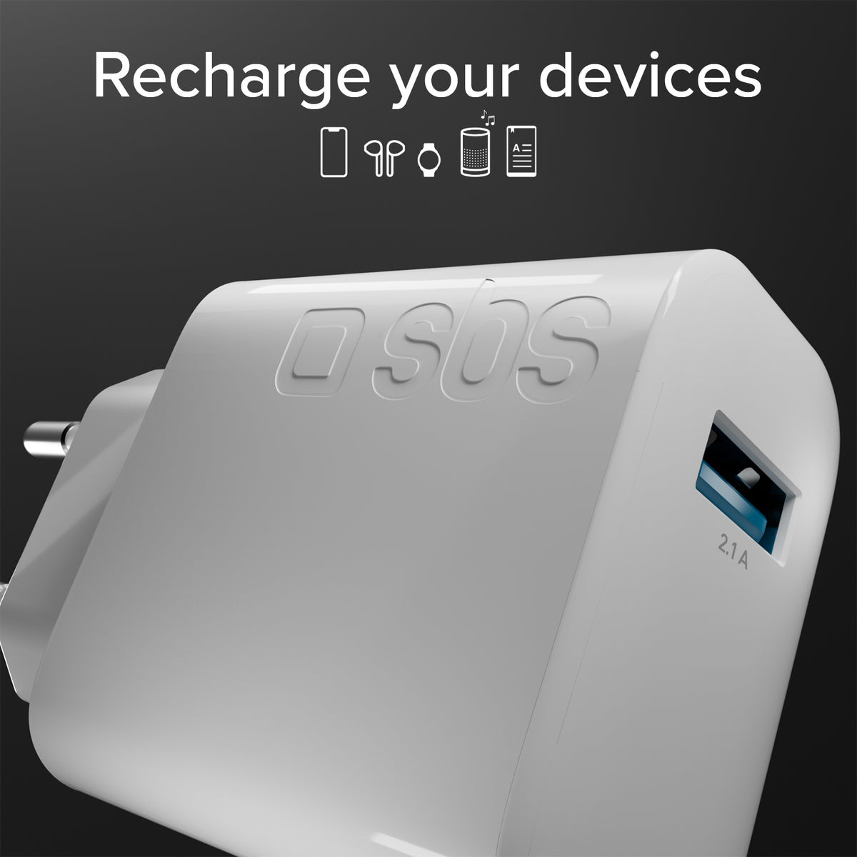 USB-Reiseladegerät mit 10 Watt