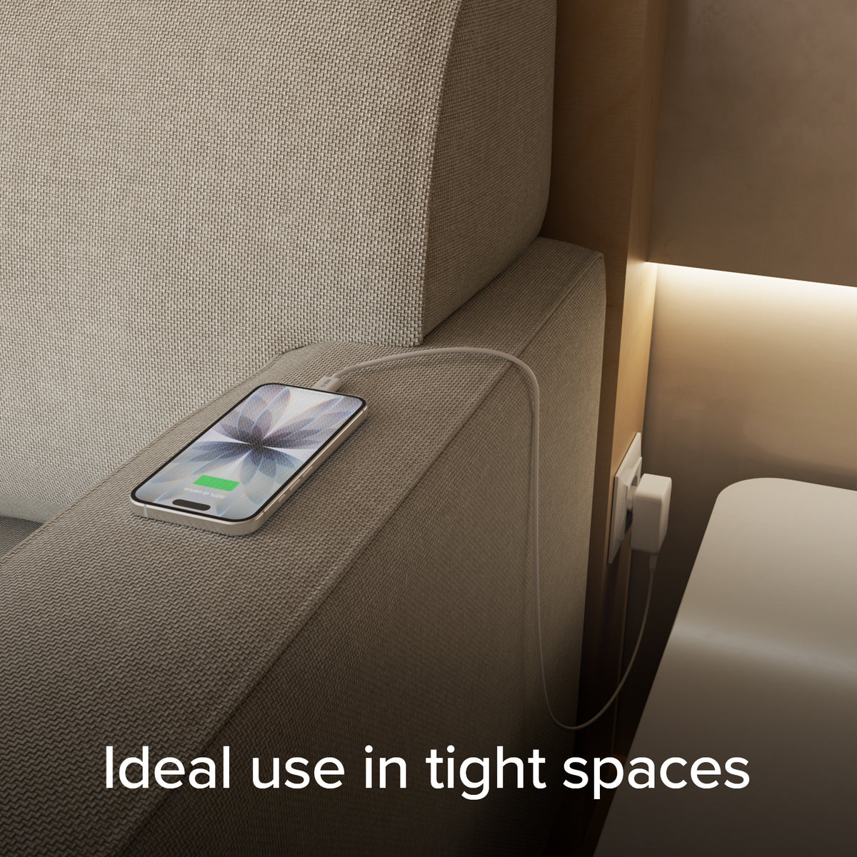 Flexi-Wandladegerät 20 W mit Klappstecker, geeignet für MacBook Neo