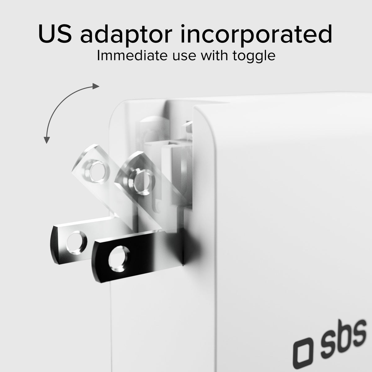 Adattatore caricatore universale da viaggio 100W
