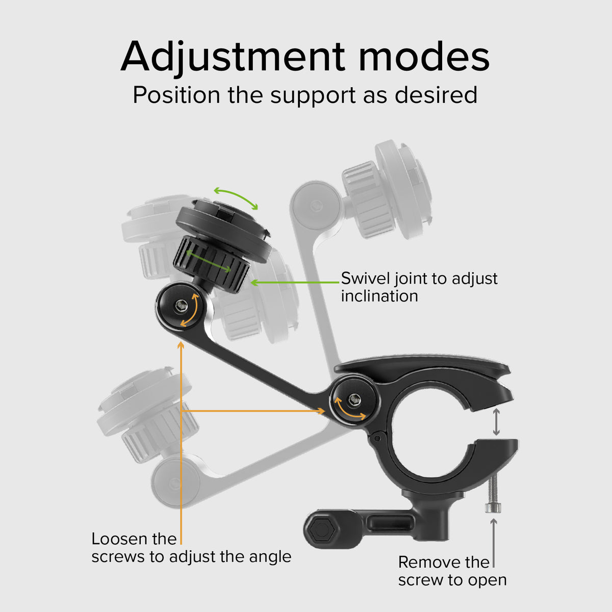 Smartphonehalterung Lock Pro für Motorräder