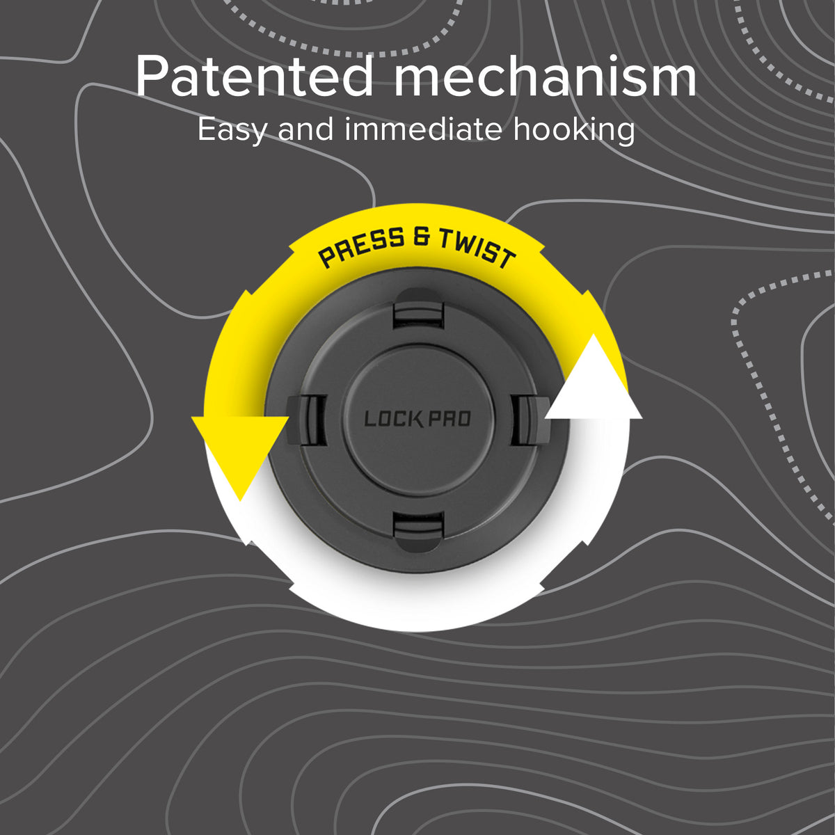 Smartphonehalterung Lock Pro für Motorräder