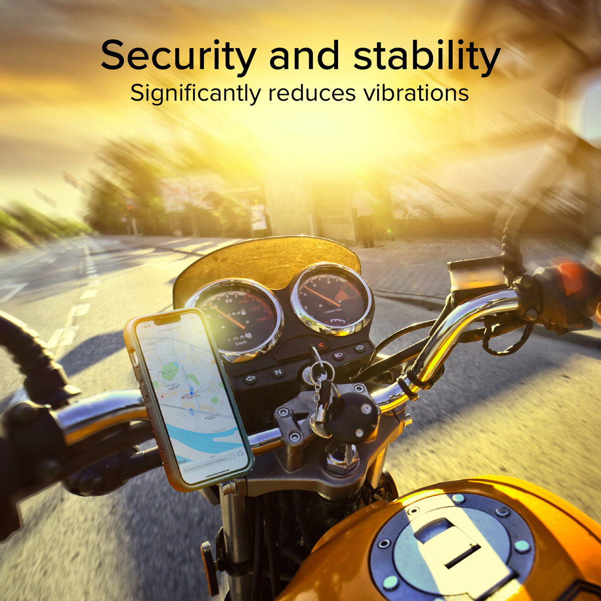 Smartphonehalterung Lock Pro für Motorräder