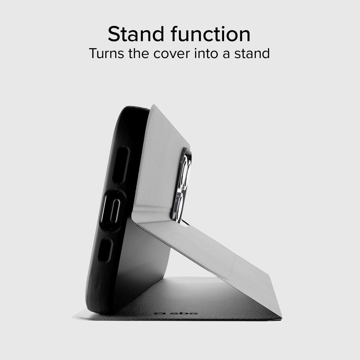Étui portefeuille avec support pour iPhone 16 Pro Max