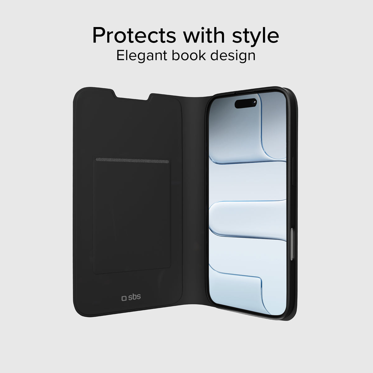 Custodia a libro con supporto stand per iPhone Air