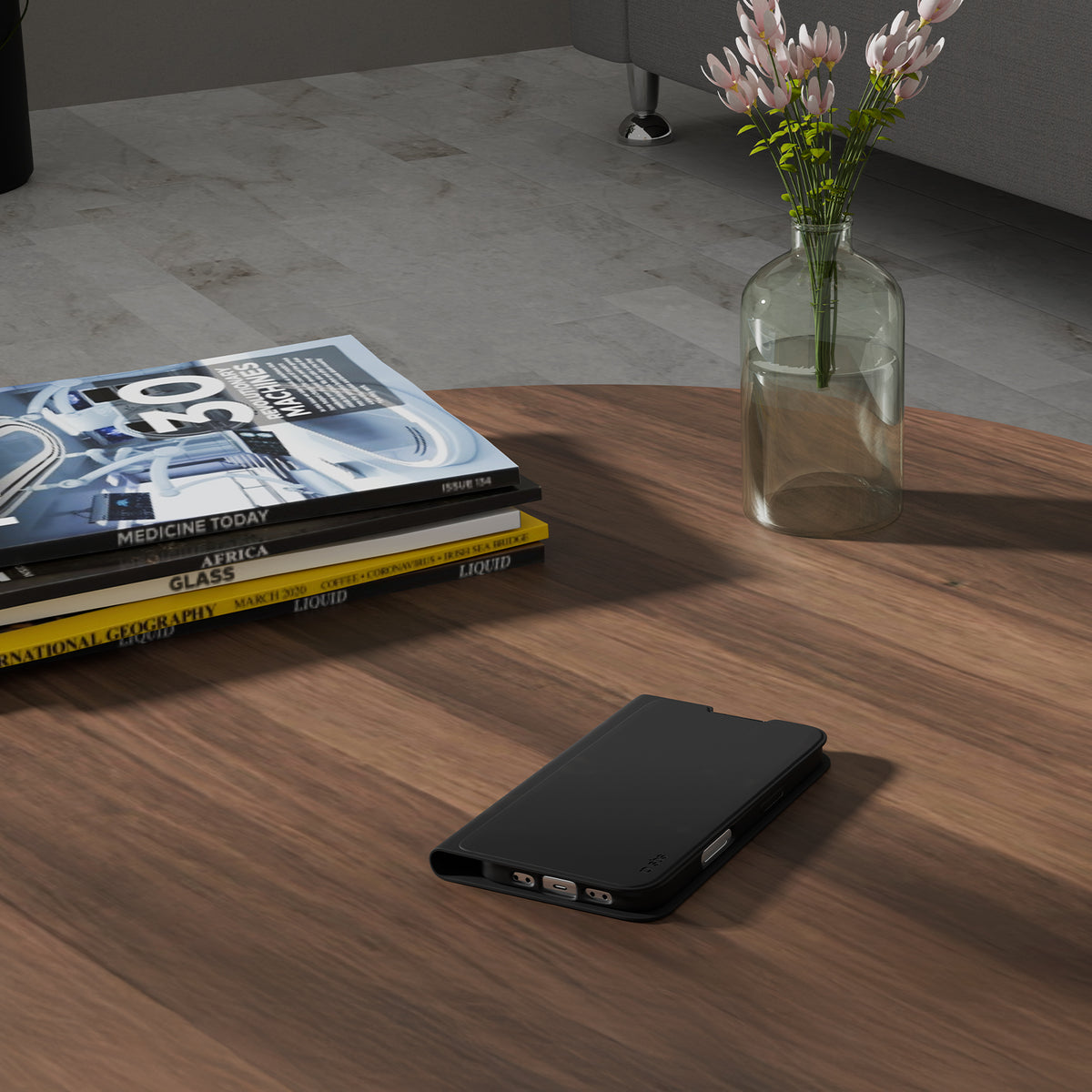 Custodia a libro con supporto stand per iPhone Air