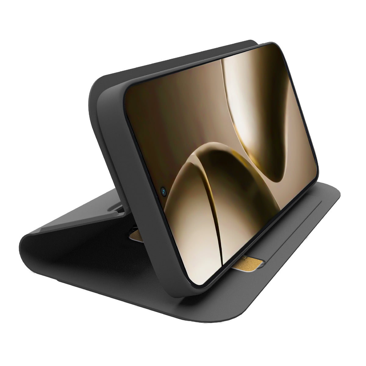 Custodia a libro con supporto stand e superficie soft touch per Xiaomi 14T Pro