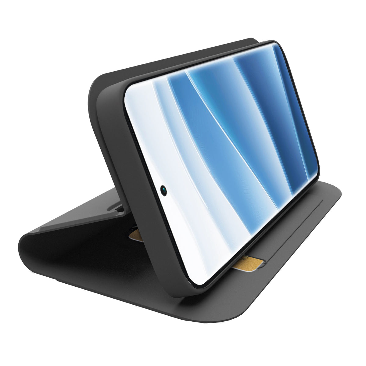 Book-style case with stand support and soft touch surface for Xiaomi Redmi Note 14 Pro