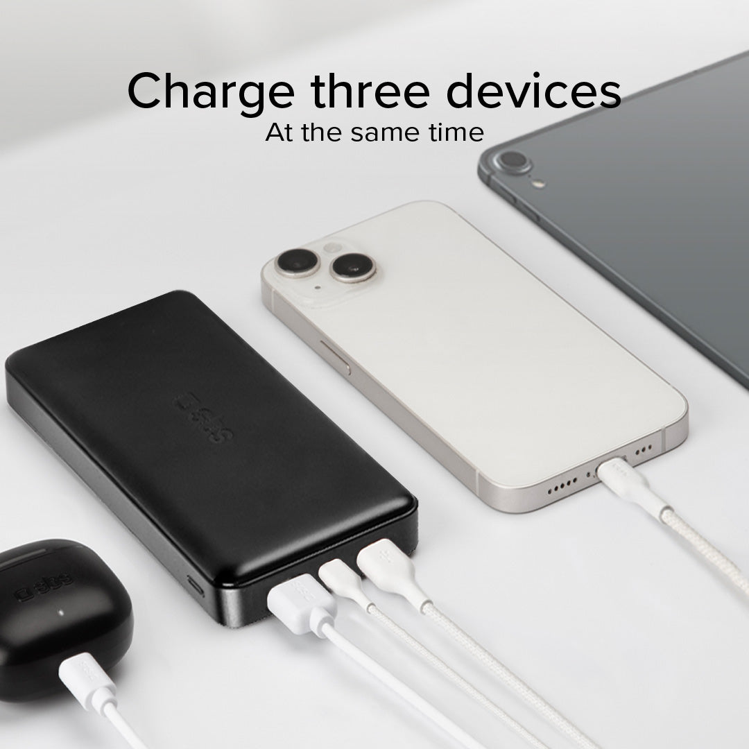 Powerbank fast charge mit 20.000 mAh und 2 USB
