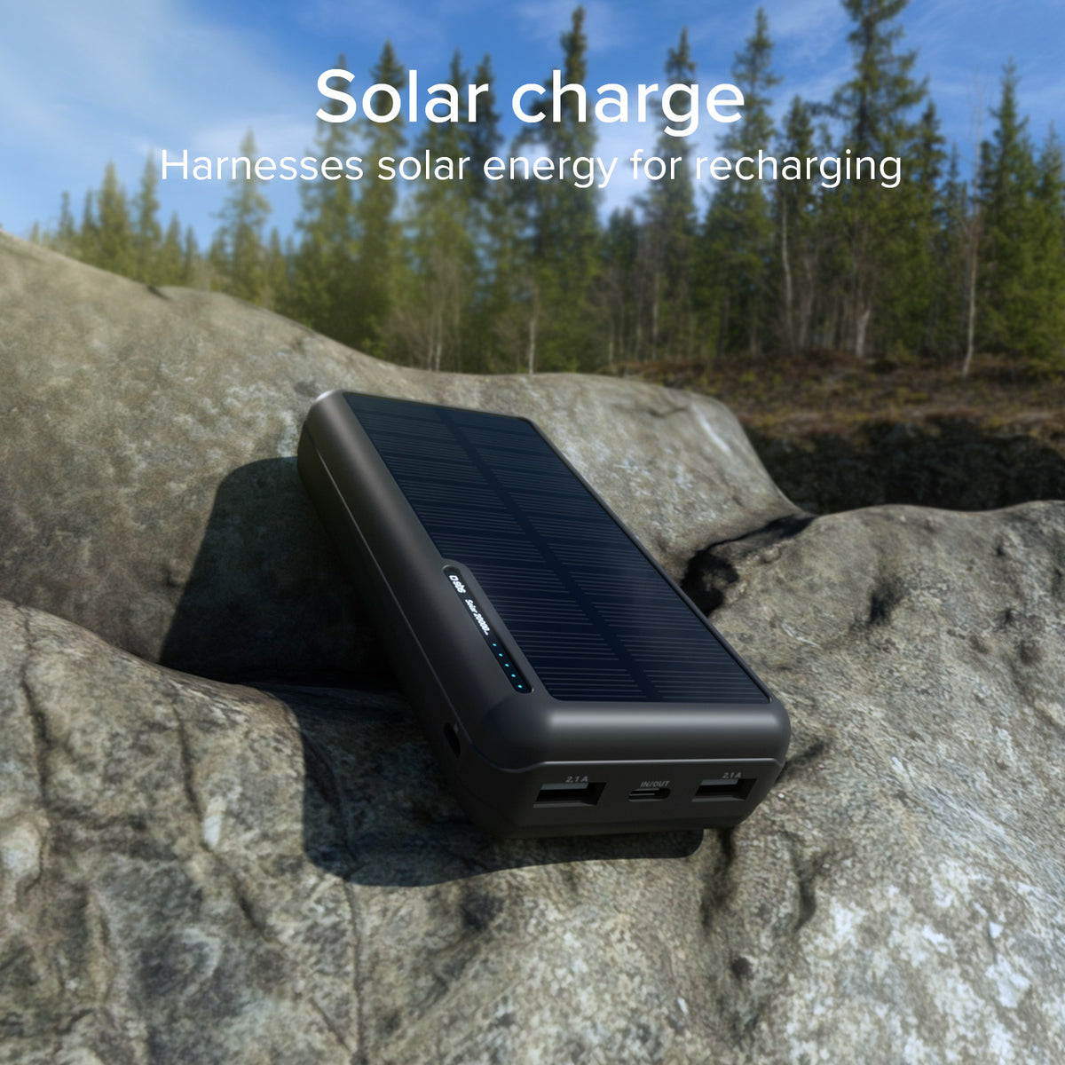 Solar Powerbank 20.000 mAh