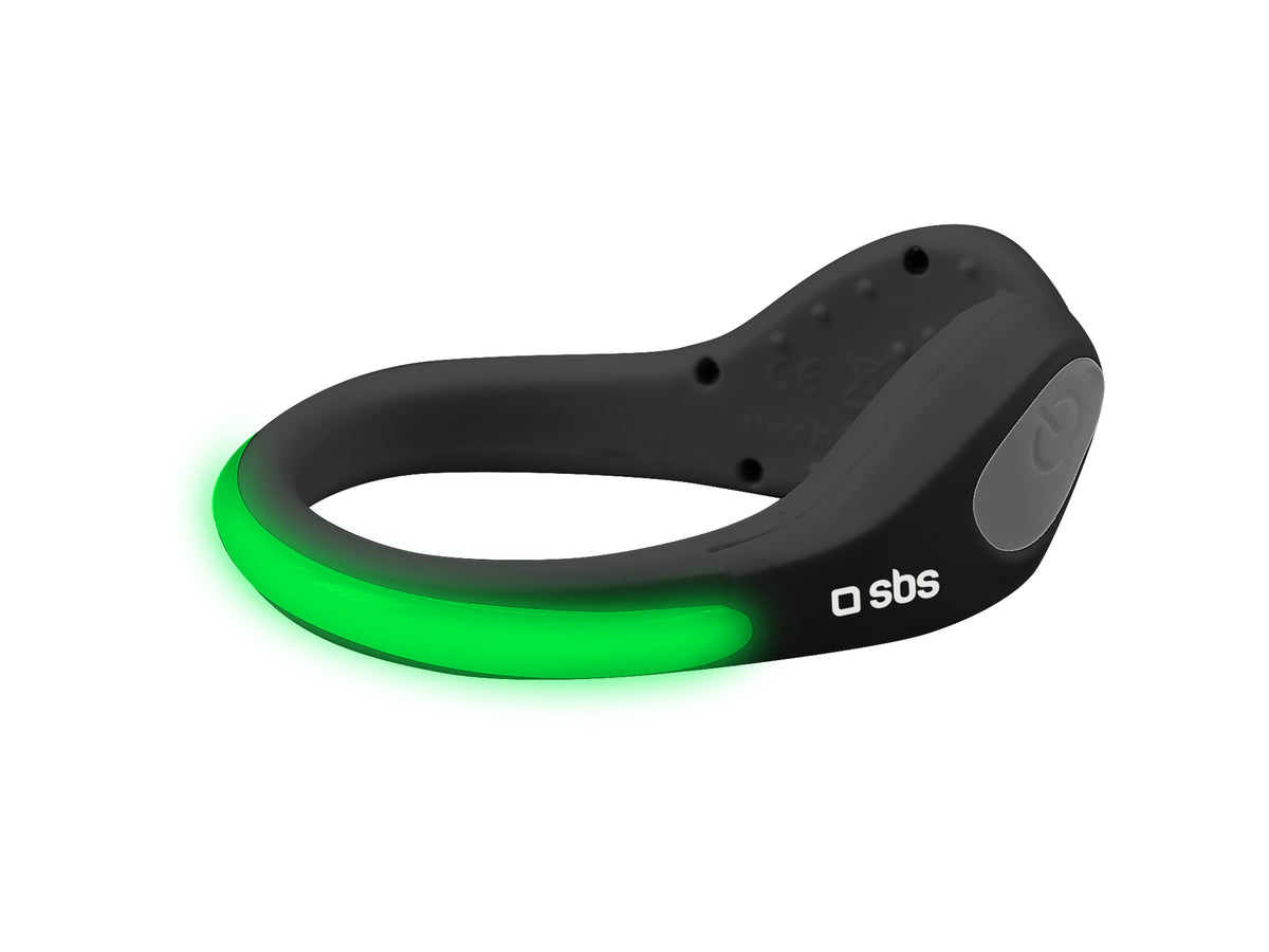 Safety light for running shoe