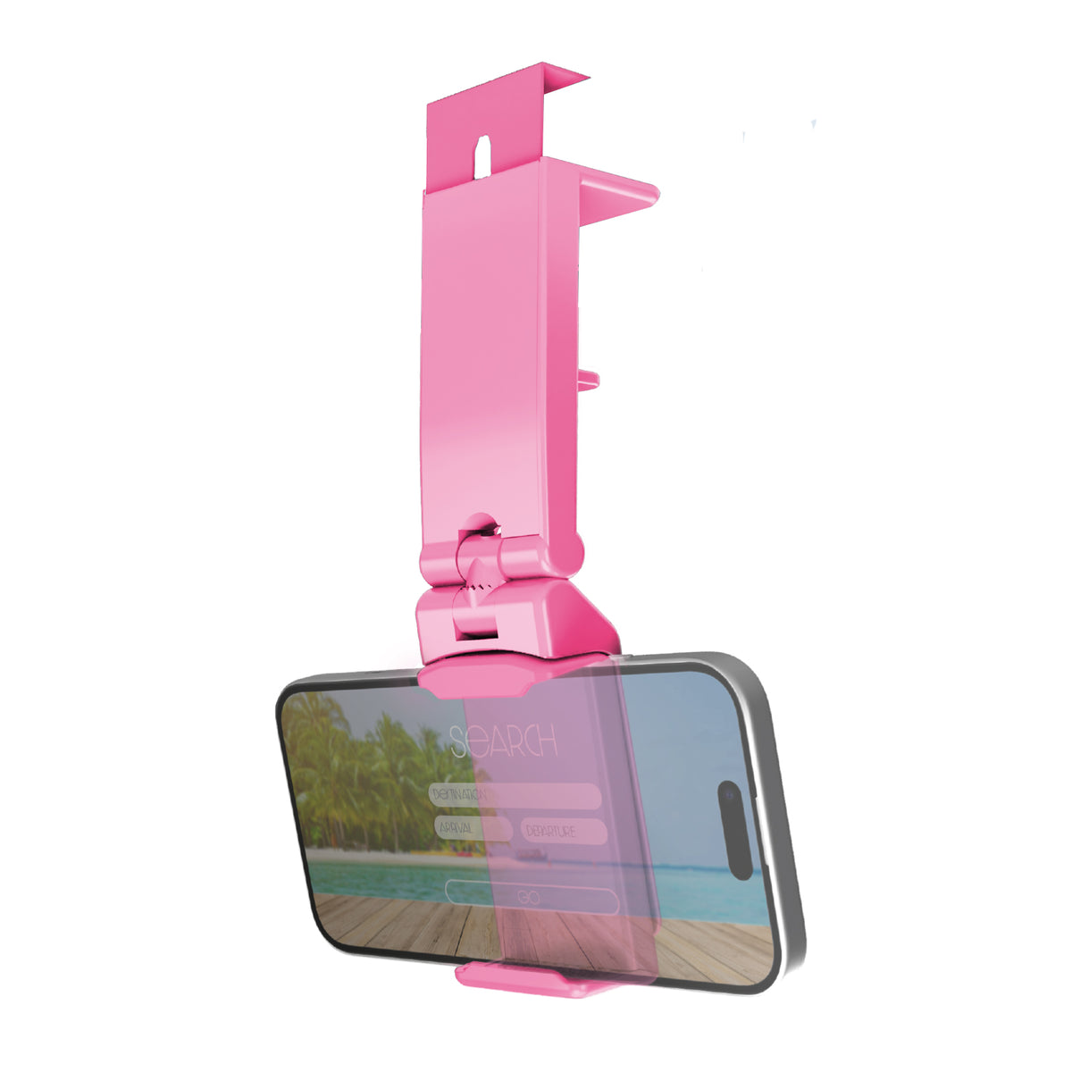Verstellbarer und kompakter Handyhalter für unterwegs