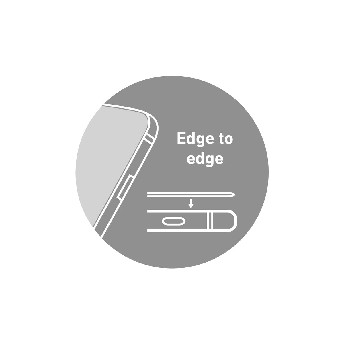 Glass screen protector Full Cover per Samsung Galaxy A41