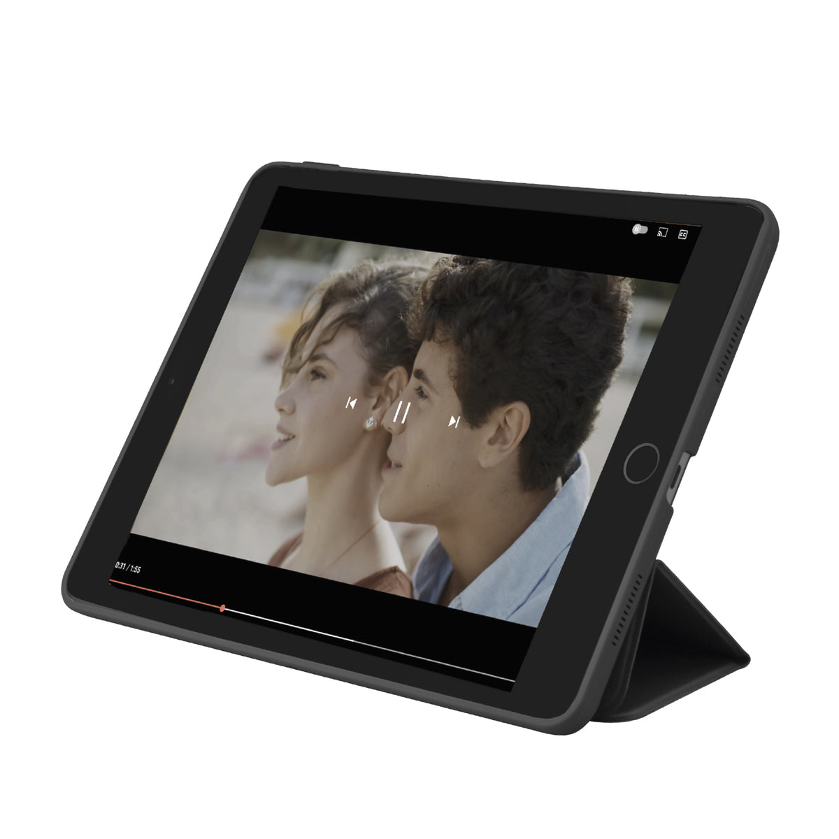 Schutzhülle in Buchform mit Stifthalter für iPad Mini 7/6/5
