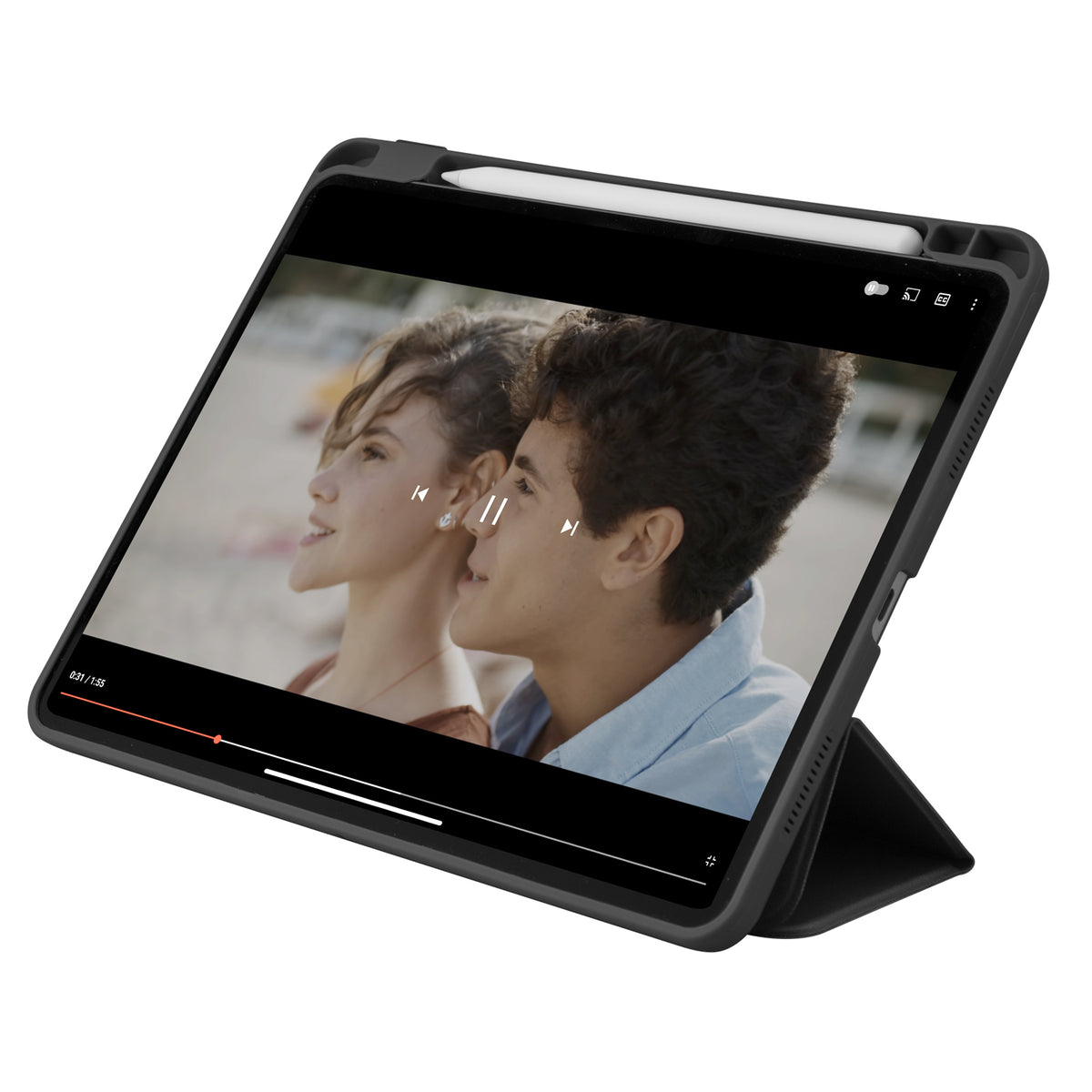 Schutzhülle in Buchform mit Stifthalter für iPad Air 11" 2025/2024 / iPad Pro 11 Zoll 2021/2020