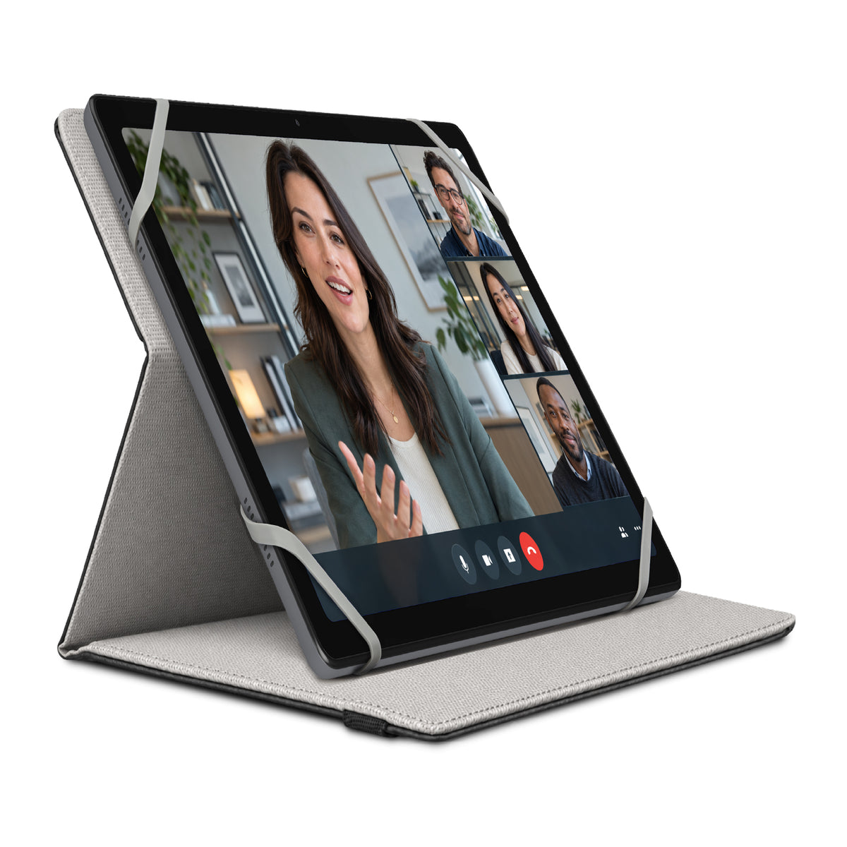Universelle Buchständer-Schutzhülle für Tablets bis zu 11 Zoll