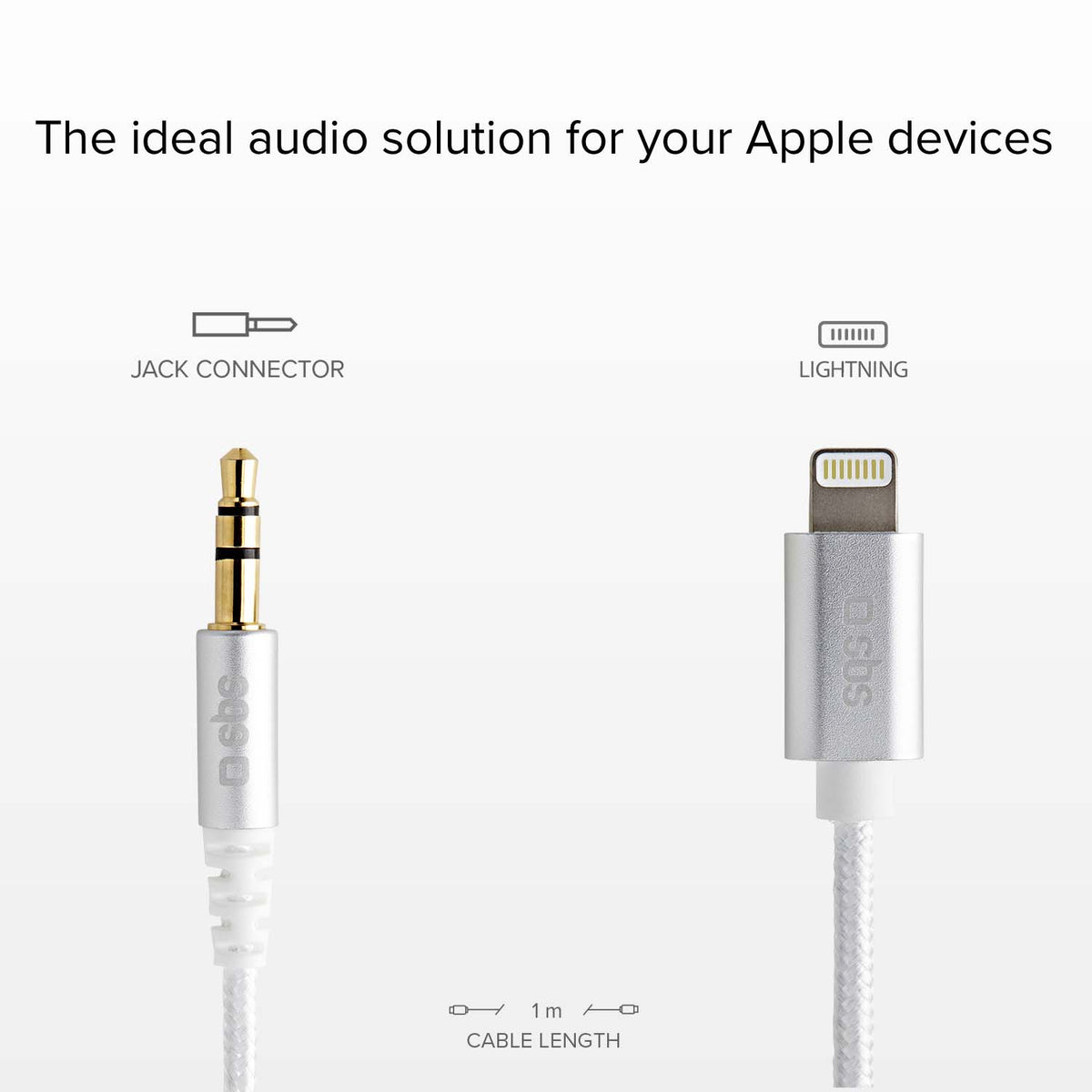 lightning - 3,5 mm Stecker Adapter