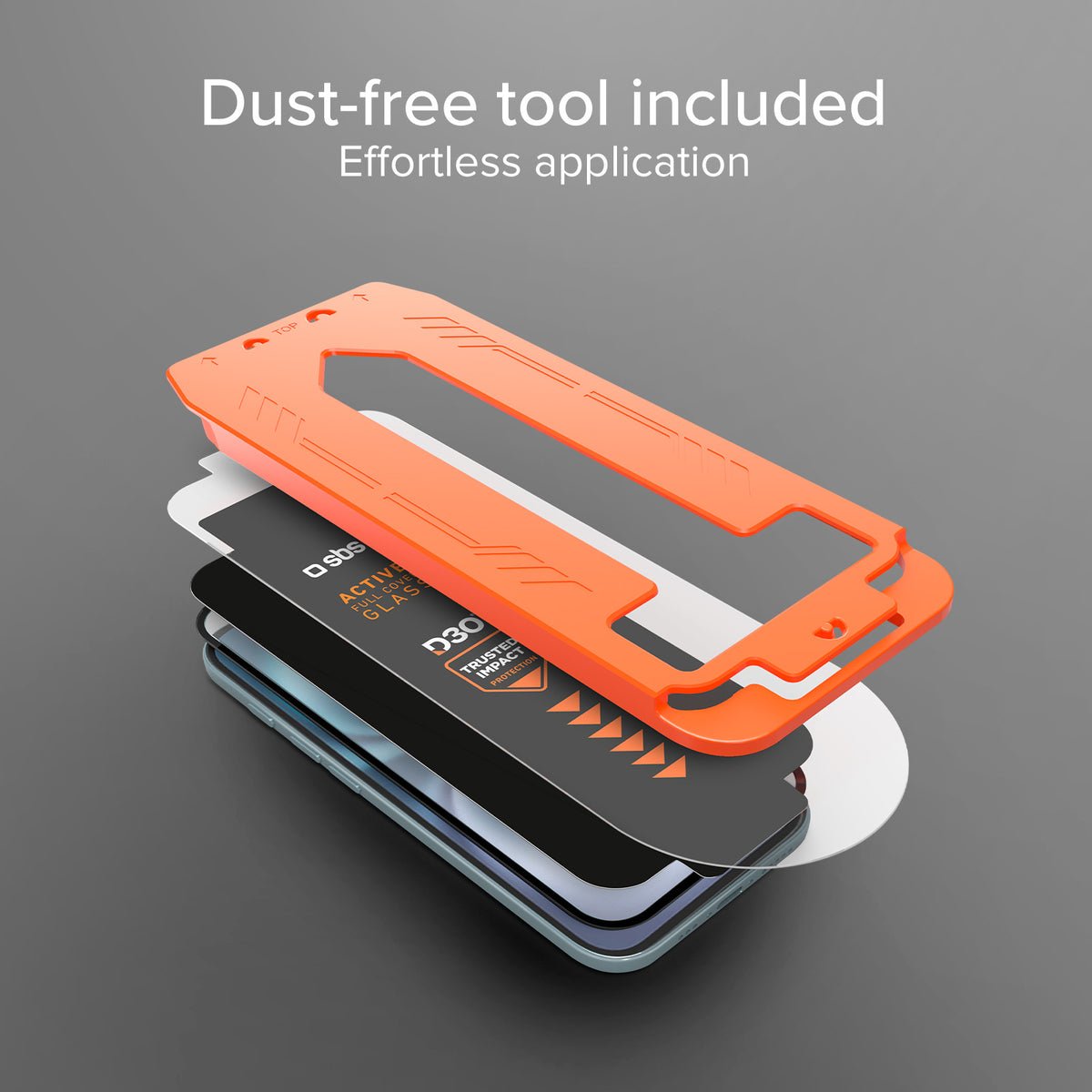 Vetrino ultraresistente per Samsung S26 con tecnologia D3O con applicatore