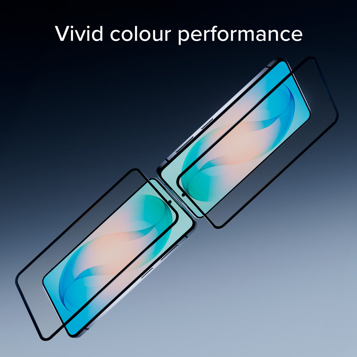 Full Cover Schutzglas Anti-Blaulicht mit Eyesafe® CPF60 Technologie für Samsung S26