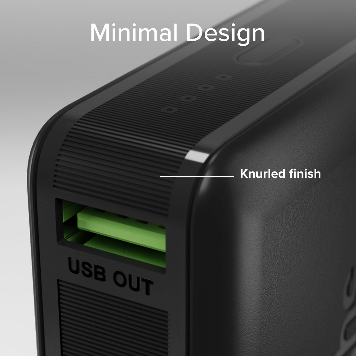 Powerbank mit 10&nbsp;000&nbsp;mAh mit Power-Delivery-Technologie