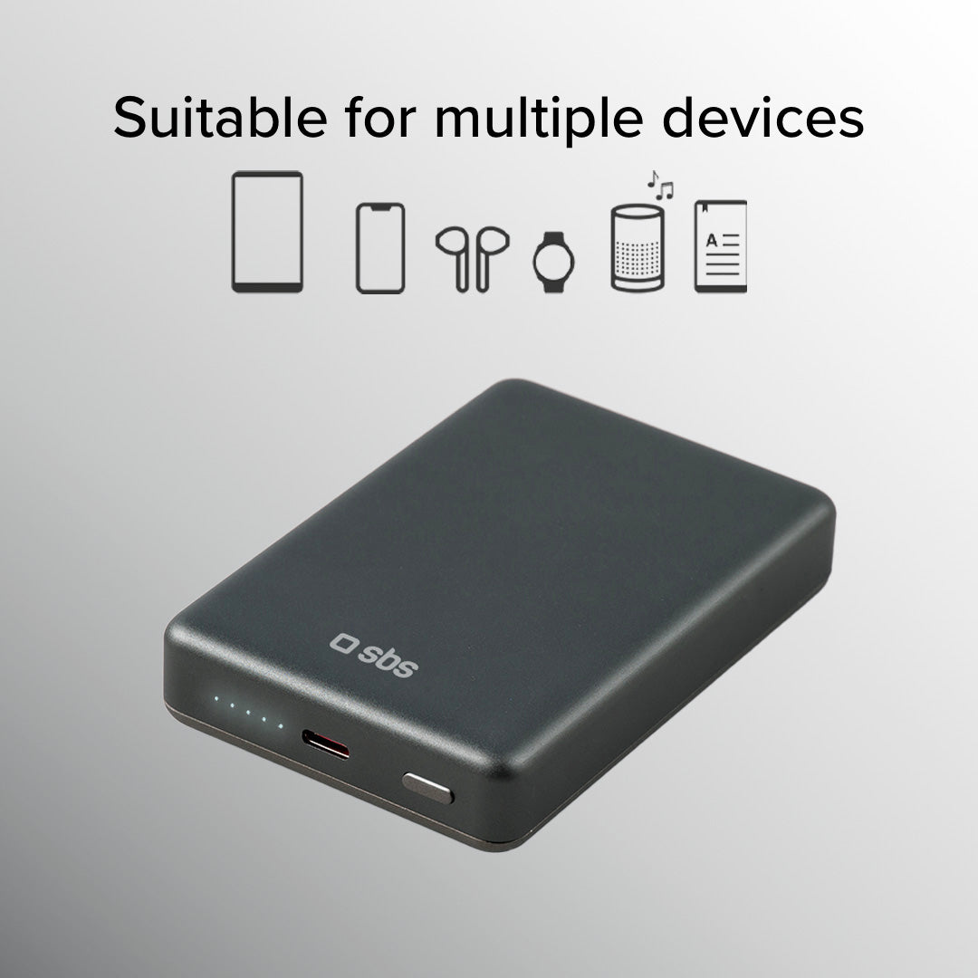 Powerbank 10.000 mAh kompatibel mit MagSafe