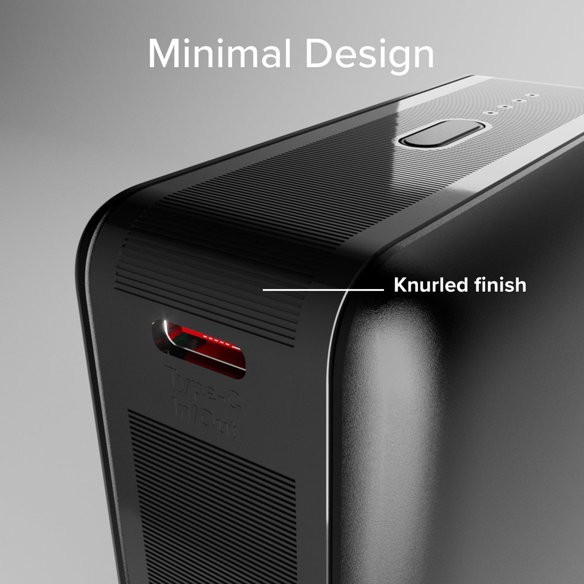 20.000mAh Powerbank für Computer, Smartphones, Tablets mit USB-C und USB-A