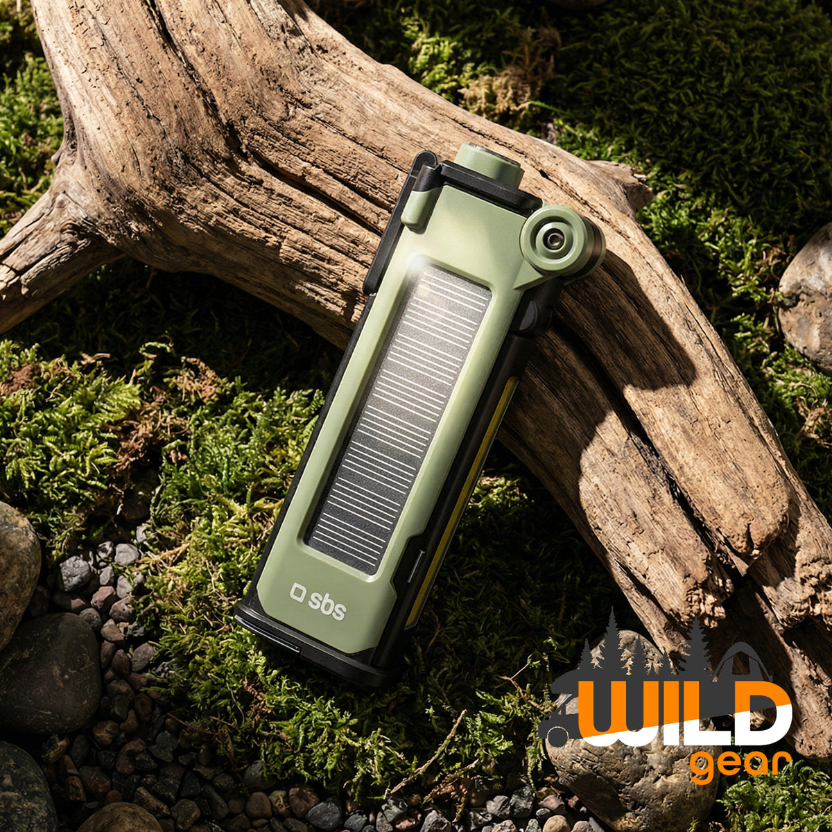 Multifunktionale 3000mAh Powerbank mit SOS-Ausrüstung
