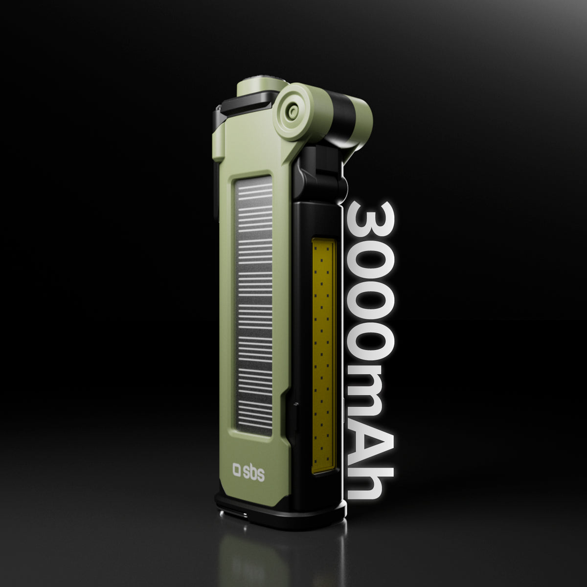 Multifunktionale 3000mAh Powerbank mit SOS-Ausrüstung