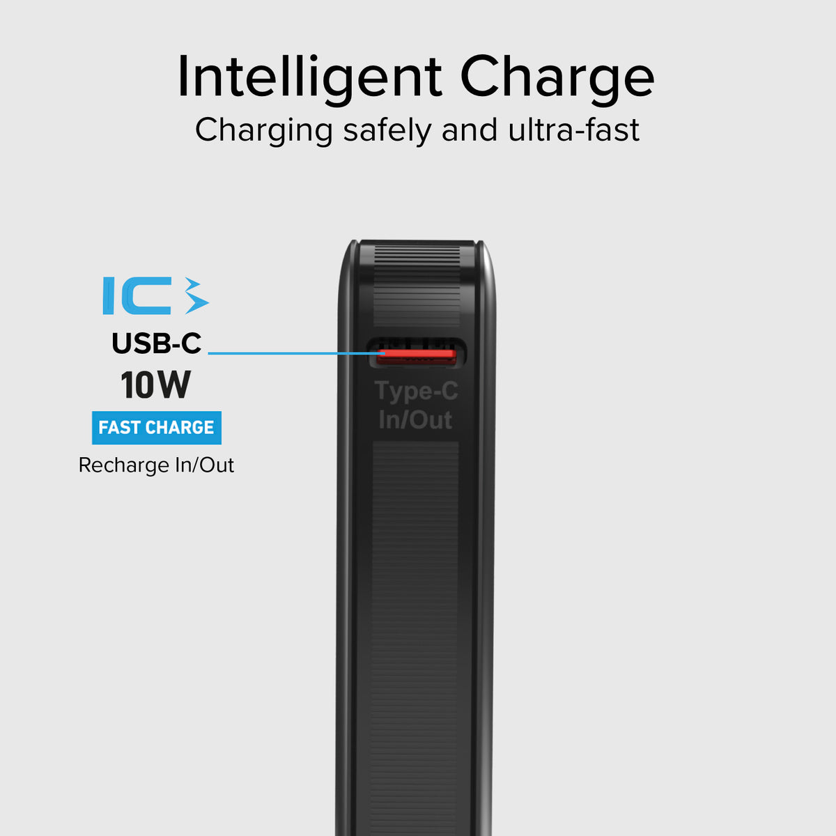 5000-mAh-Powerbank von hoher Dichte