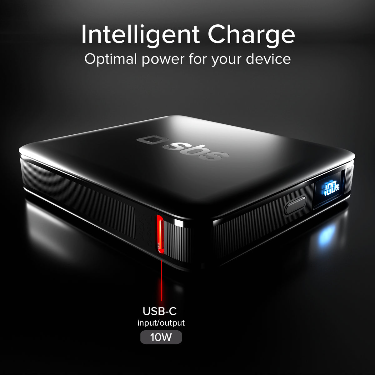 Batterie externe SBS 5000 mAh - Ultra-compacte et Haute densité