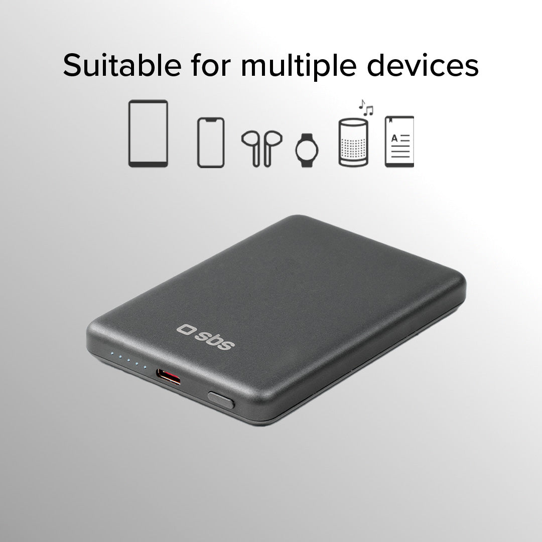 Powerbank 5000 mAh kompatibel mit MagSafe