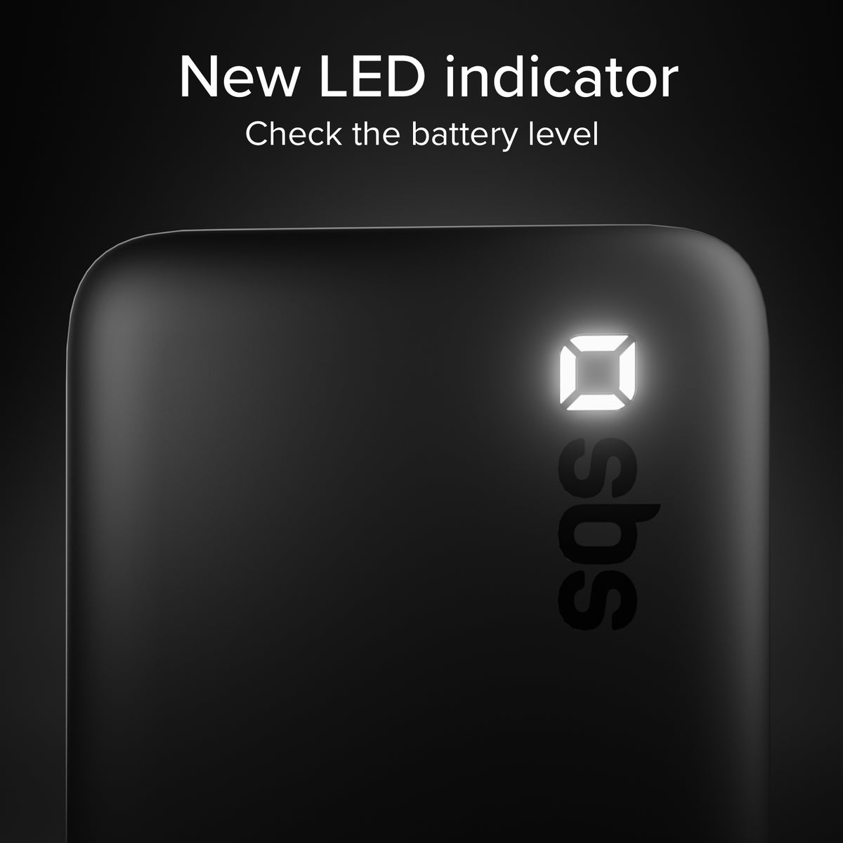 Power Bank 10000mAh High Density – Compatto con porte USB-C e USB-A