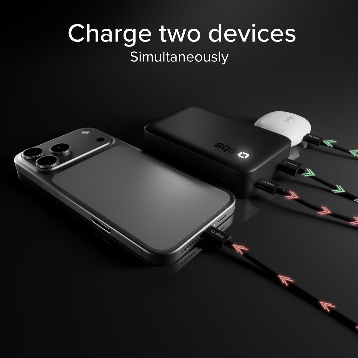 Power Bank 20000 mAh High Density con PD e doppia porta USB