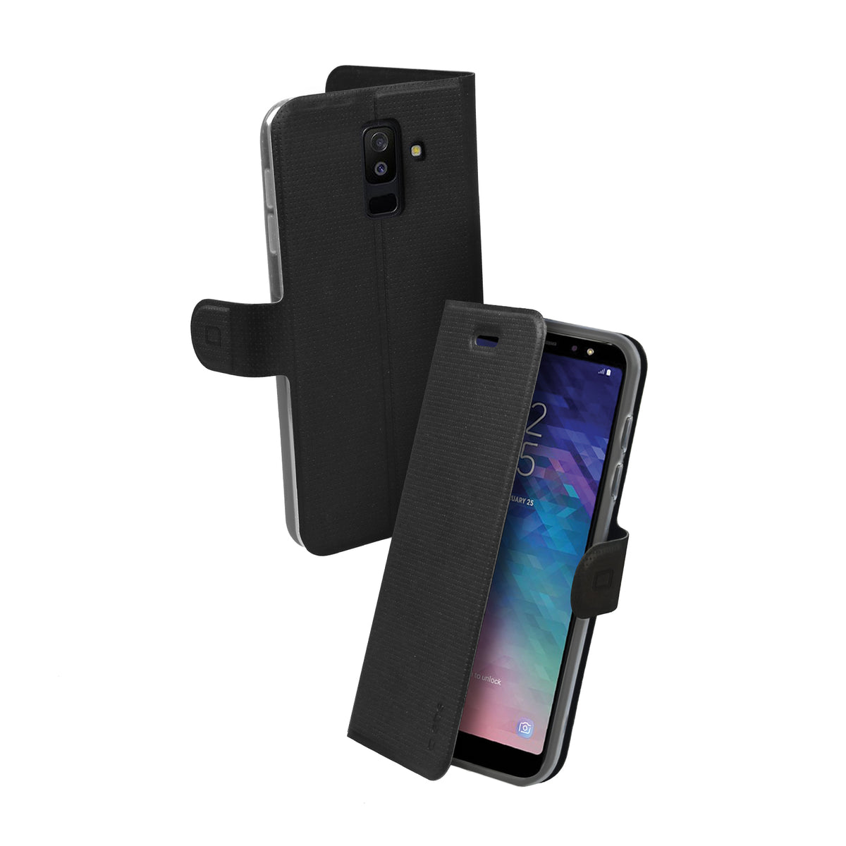 Handyhülle Book Sense für Samsung Galaxy A6+