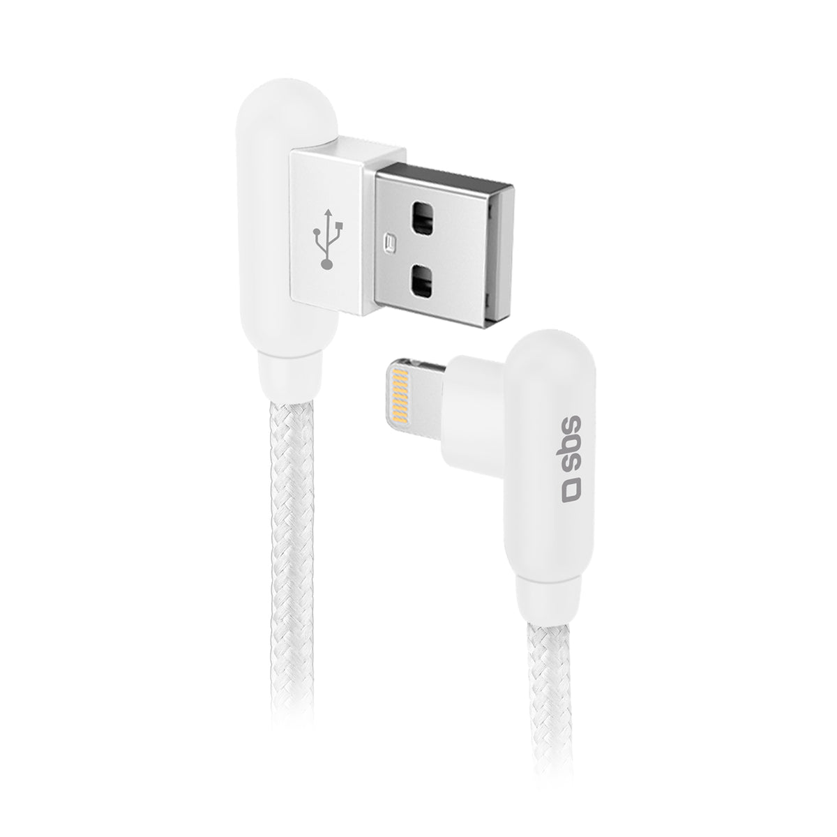 Lightning-Kabel mit 90°-Anschlüssen