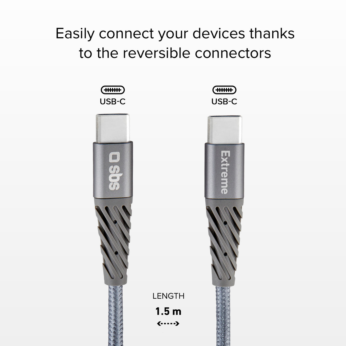 Aramidfaser-USB-C-auf-USB-C-Kabel