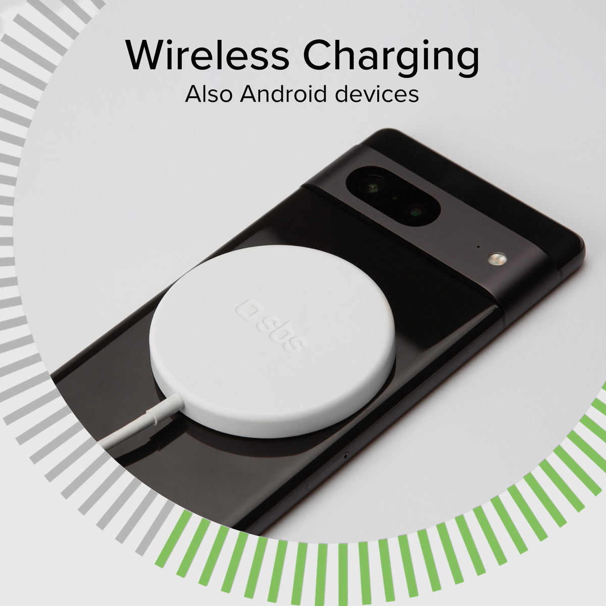 Kabelloses Ladegerät für Android und iPhone 16/15/14/13/12