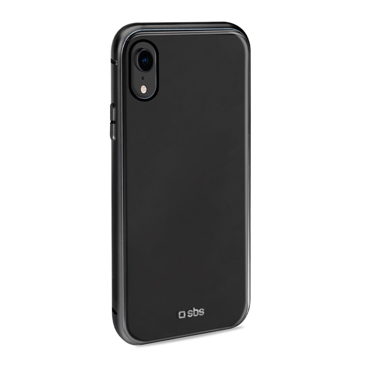Cover in alluminio e vetro temperato per iPhone XR