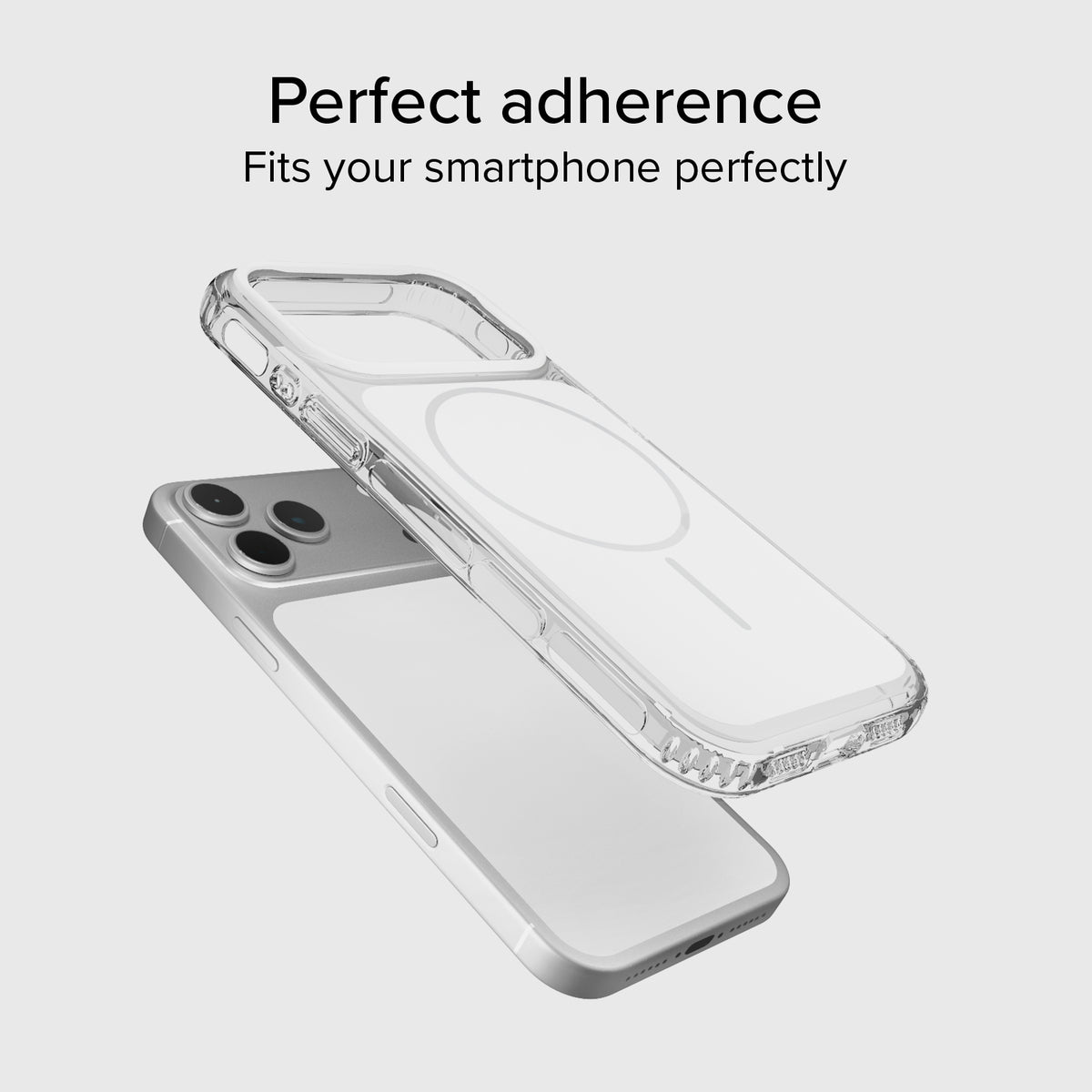 Cover magnetica compatibile con MagSafe con angoli antiurto per iPhone 17 Pro