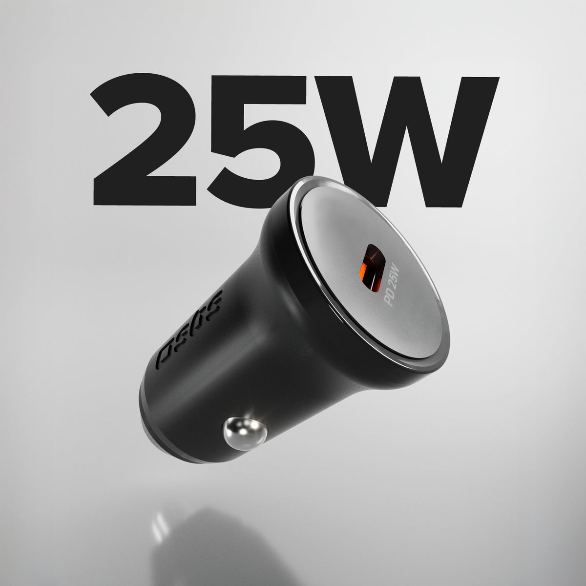 PD 25 Watt Autoladegerät-Kit + USB-C-Kabel