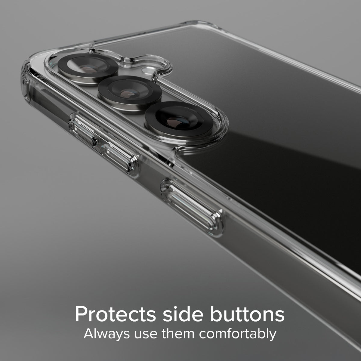 Extrem widerstandsfähiges Cover für Samsung S25+ mit D3O-Technologie