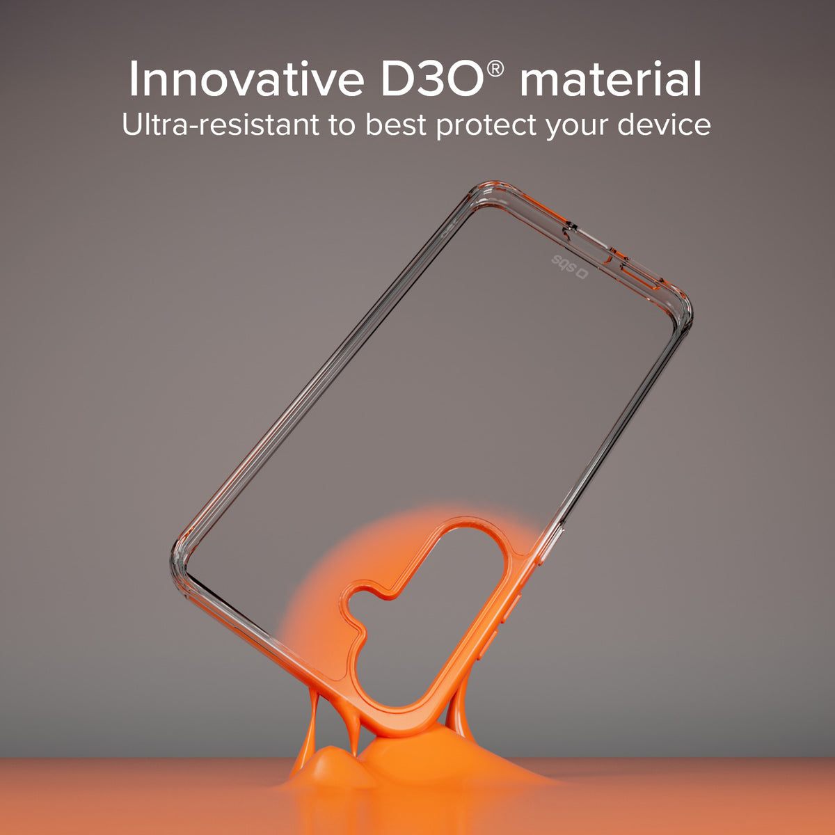 Extrem widerstandsfähiges Cover für Samsung S25+ mit D3O-Technologie