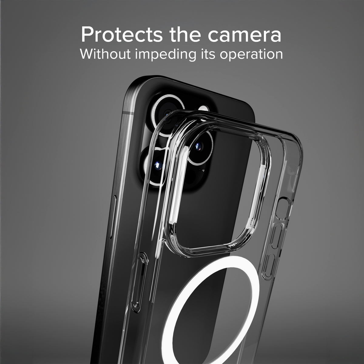Ultra-strong case for iPhone 15 Pro Max with D3O technology