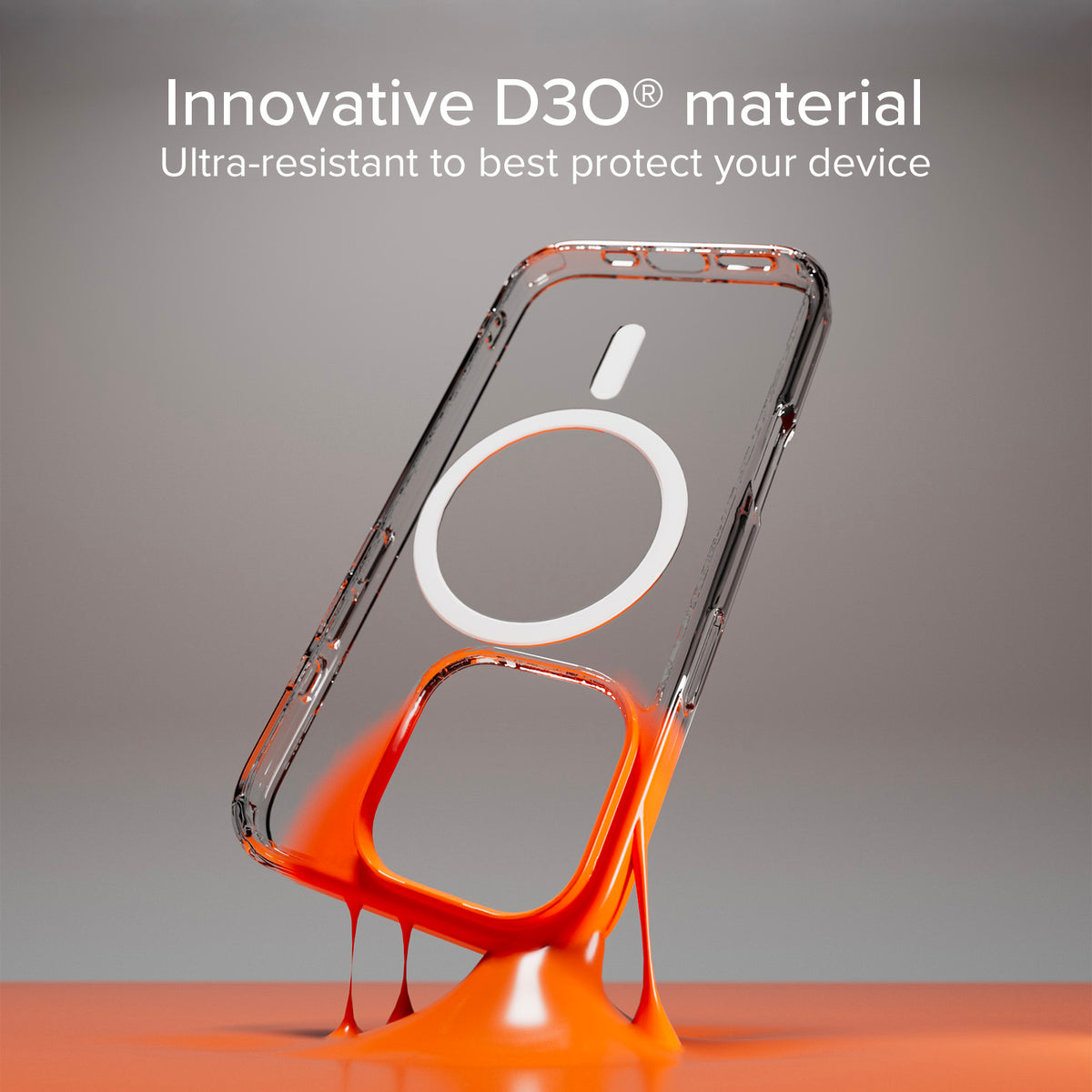 Cover ultraresistente per iPhone 16 Pro con tecnologia D3O