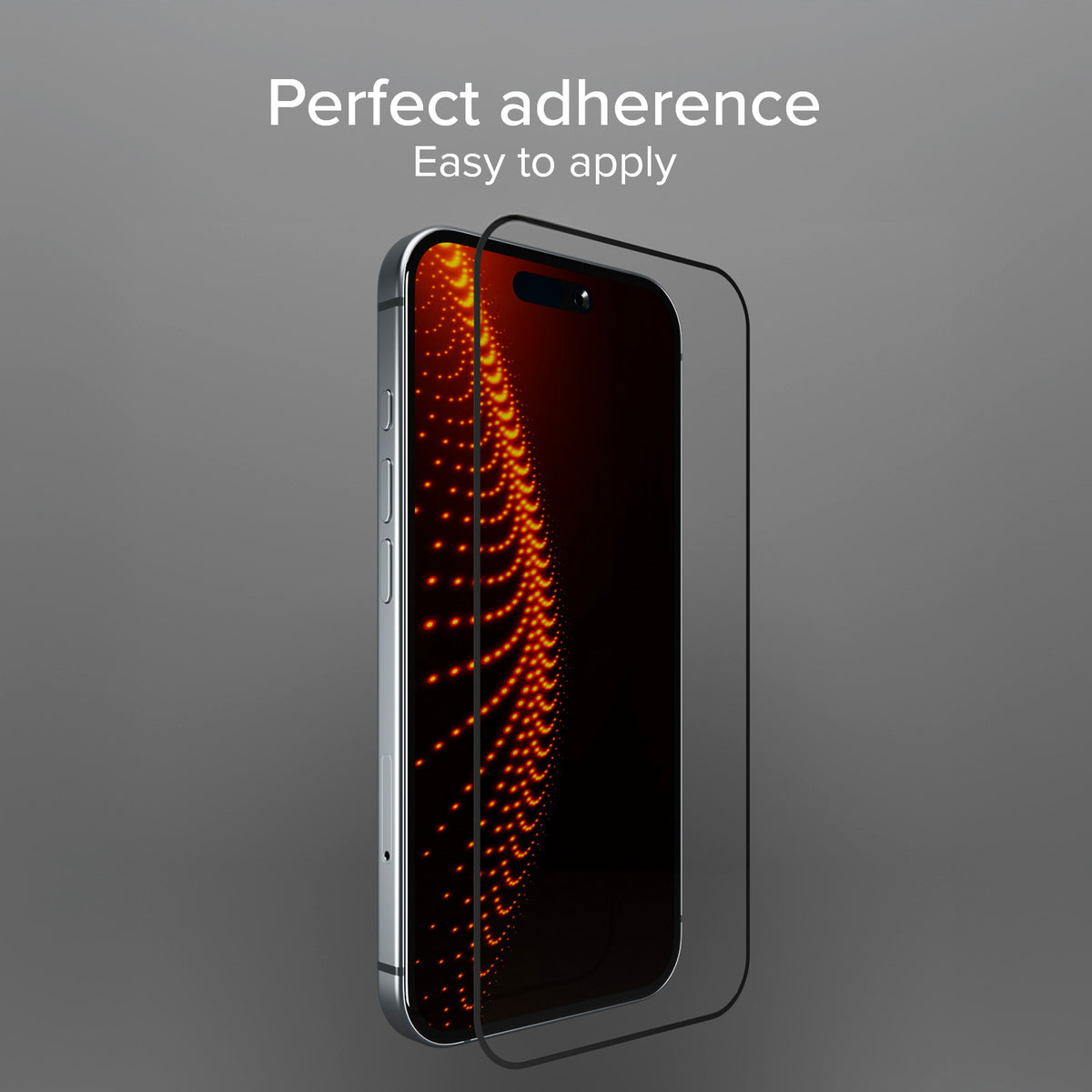 Extrem widerstandsfähiges Glas für iPhone 16 Pro Max mit D3O-Technologie