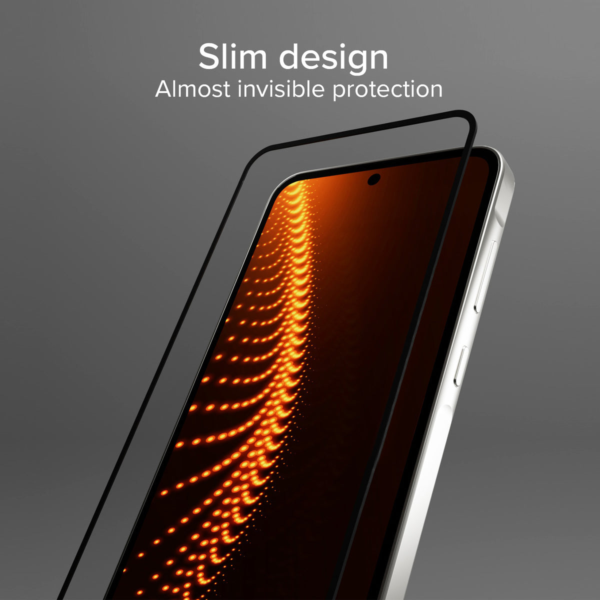 Extrem widerstandsfähiges Glas für Samsung Galaxy A35/A55 mit D3O-Technologie