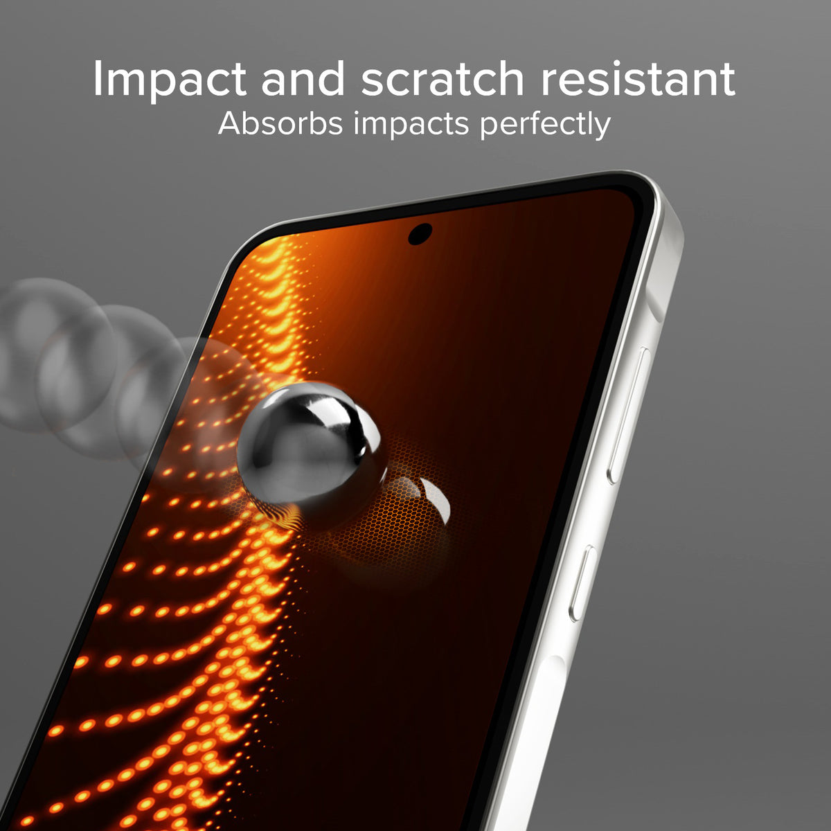 Extrem widerstandsfähiges Glas für Samsung Galaxy A35/A55 mit D3O-Technologie