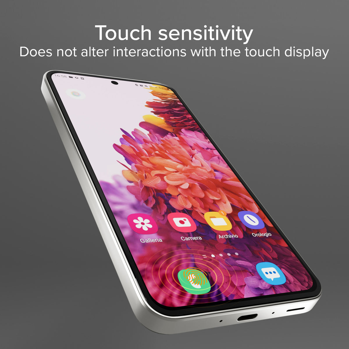 Extrem widerstandsfähiges Glas für Samsung Galaxy A35/A55 mit D3O-Technologie