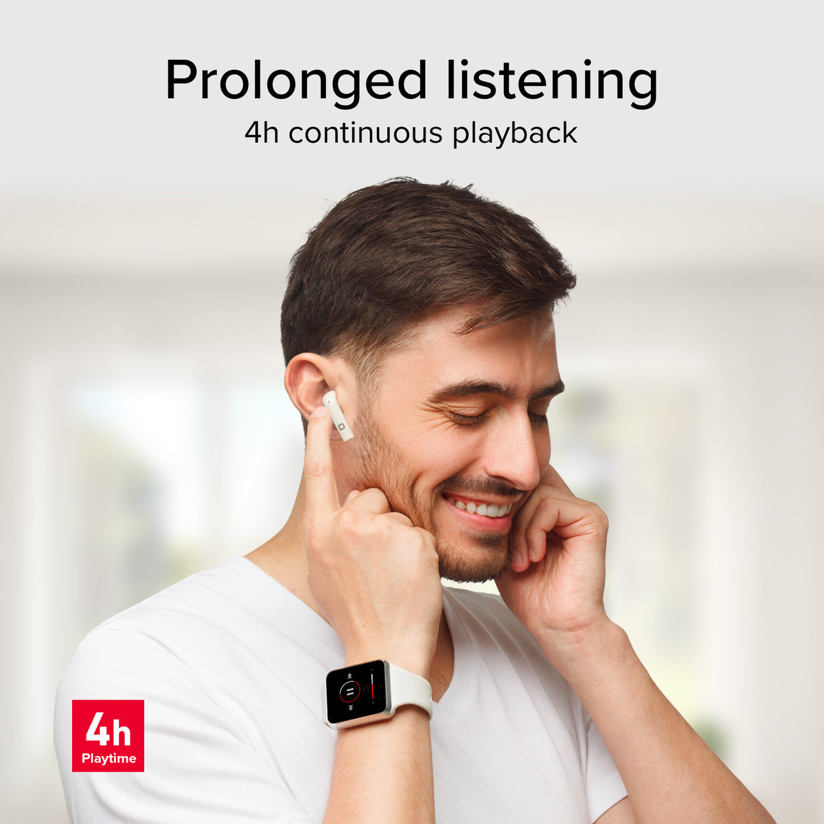 Auriculares TWS táctiles con estuche de carga
